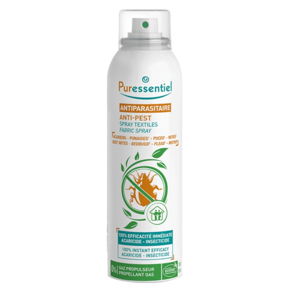 Assainissant Antiparasitaire Spray Textiles 150ml