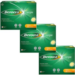 Energie Orange Vitamine B et C, Magnésium et Zinc 3 x 45 cps Effervescents