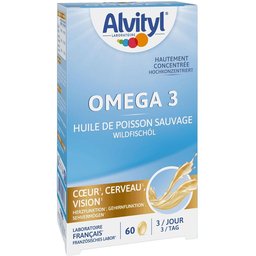 Omega 3 Huile de Poisson Sauvage