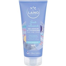 Gel douche 3-en-1 hydratant à la lavande bio visage corps cheveux