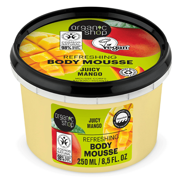 Mousse corps rafraichissante Mangue Vegan Naturelle - 250ml