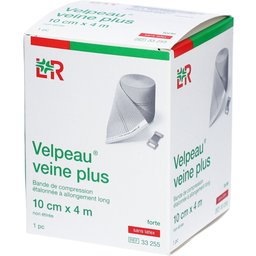 Velpeau Veine Plus - Bande de compression, force 3, étalonnée, élastique tous sens, sans l