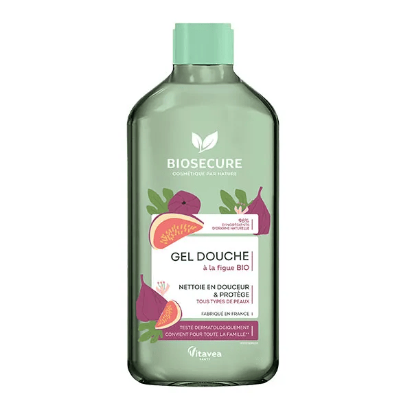 Biosecure  Gel douche figue - Biosecure - Flacon de 500 ml