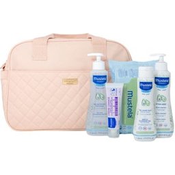 Pack Bebé Mochila Maternidad Rosa