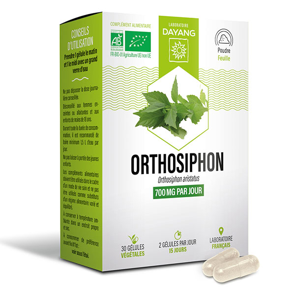 Phytothérapie Orthosiphon Bio 30 gélules