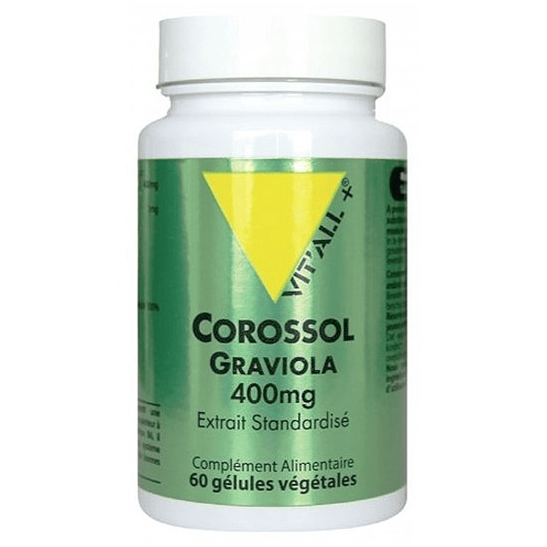 Corossol Graviola 400mg 60 gélules végétales