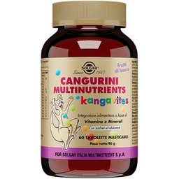 Kangavites Arômes Fruits Rouges 60 Comprimés À Croquer