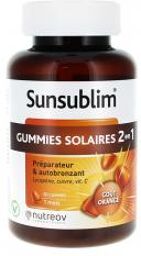 Sunsublim Gummies Solaires 2en1 60 Gummies - Pot 60 gommes