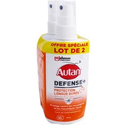 Pack Défense Protection Longue Durée Spray 2x100ml
