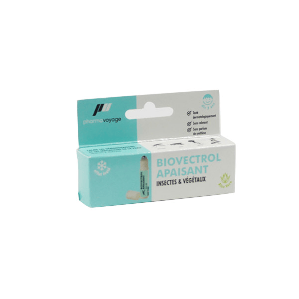 Biovectrol Roll-On Apaisant Piqûres Insectes et Végétaux 10ml