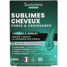 Sublimes Cheveux Force et Croissance 30 Comprimés