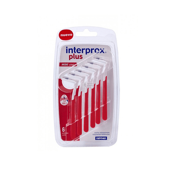 Plus Brossettes Mini Conical Rouge 6 unités