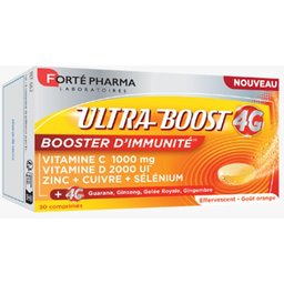 Ultra Boost 4G Immunité Comprimés Effervescents