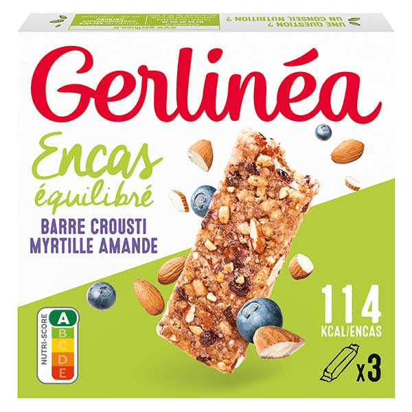 Pause Gourmande Barre de Céréales Myrtilles et Amandes 3 x 31g