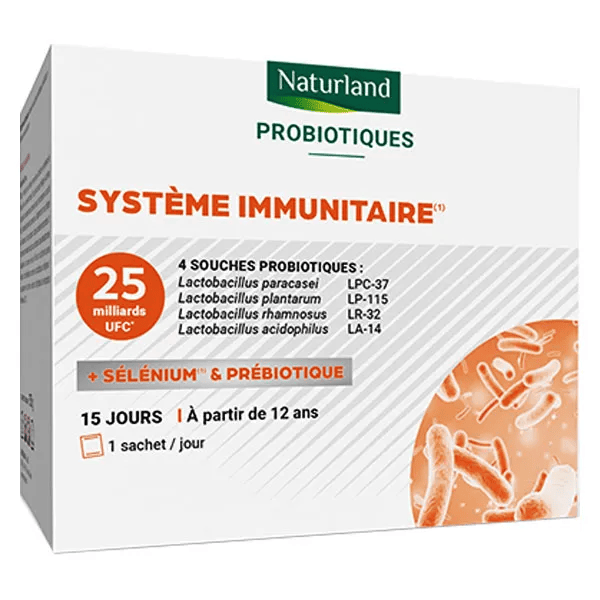 Probiotiques Immunitaires 15 sachets