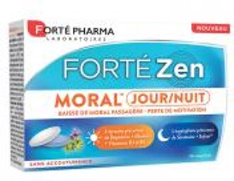 Forté Zen Moral Jour Nuit 15 Comprimés Jour + 15 Nuit - Boîte 30 comprimés