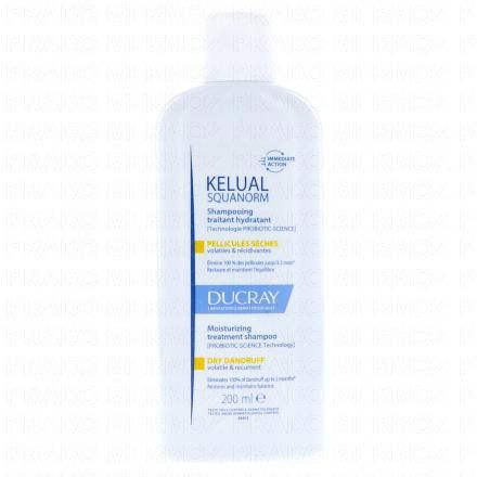 Kelual Squanorm Shampooing pellicules sèches recharge 400ml