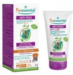 Shampooing Masque Traitant 2 en 1 Anti-Poux Avec Peigne - 150 ml - Tube 150 ml + 1 Peigne