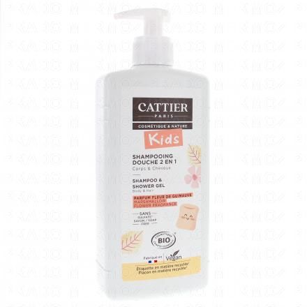kids Shampooing douche 2en1 Fleur de guimauve bio flacon 500ml