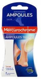 Pansements Ampoules Talons 4 Unités - Boîte 4 pansements