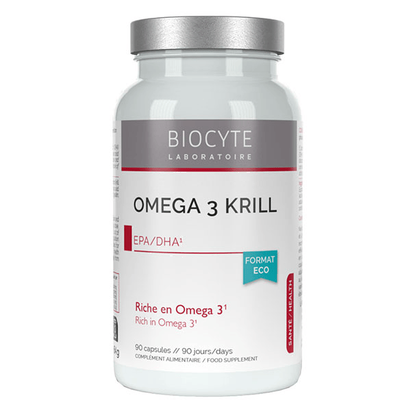 Oméga 3 Krill Fonction Cardiaque Normale 90 Capsules