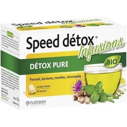 Speed Détox Infusiones Détox Pure 20 Sachets
