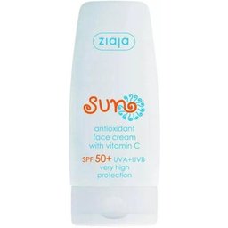 Crème solaire antioxydante pour le visage à la vitamine C 50ml