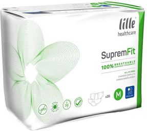 Lille Suprem Fit Regular Plus Medium - 4 paquets de 26 protections