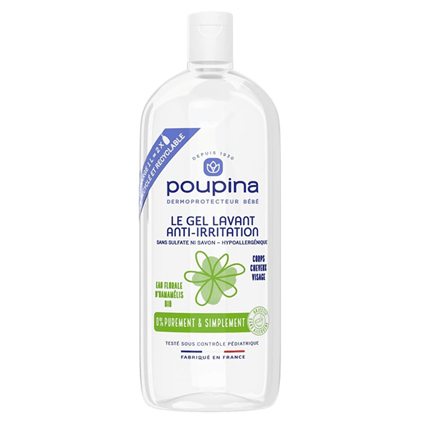 Soins Bébé Le Gel Lavant Anti-Irritation Recharge 1L