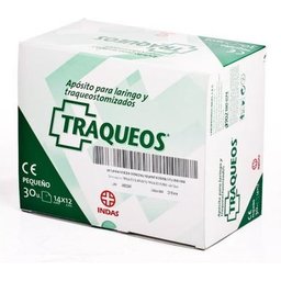 Apósito Traqueos 14x12cm 30uds