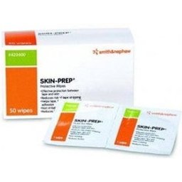 Lingettes de protection 50u de Skin-Prep