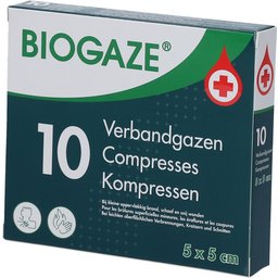 Biogaze® Compresses 5 x 5 cm