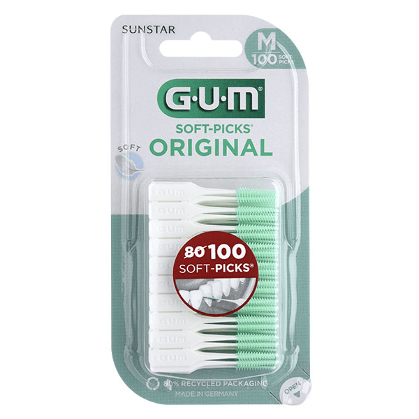 Brossette Interdentaire Soft-Picks Original Medium 100 unités