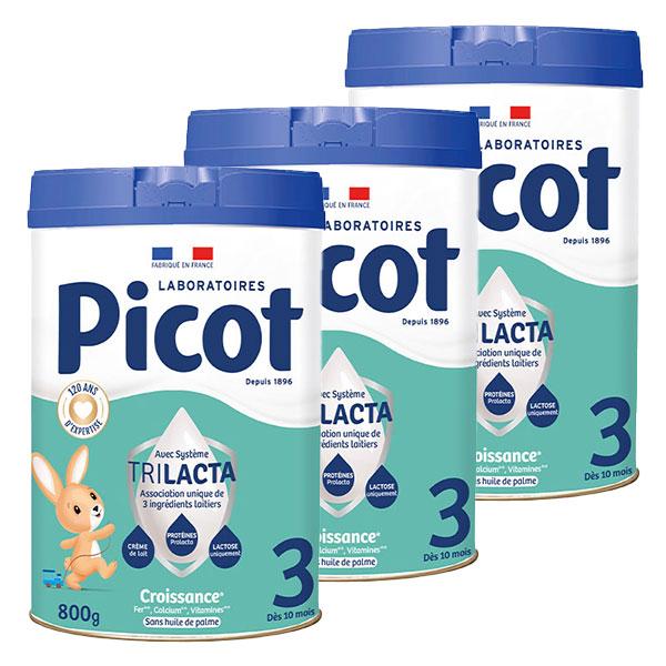 Croissance Nature 3ème Age 800g - Lot de 3