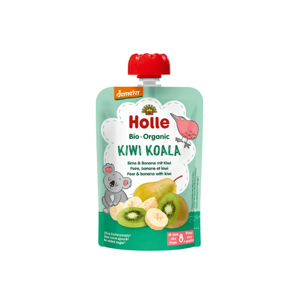 Gourde Pouchy Poire Banane Kiwi Bio +8m 100g