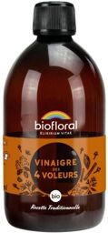 Vinaigre des 4 Voleurs - Stimulant naturel de l''organisme - BIOFLORAL