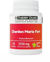 Chardon Marie Fort 3250 mg : Conditionnement - 45 gélules