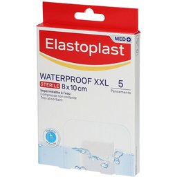 MED Pansements Waterproof XXL 8 x 10 cm