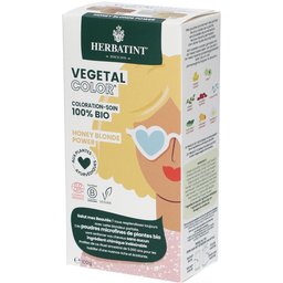 Herbatint Vegetal Color – Soin Colorant Végane 100 % Bio – aux Plantes Ayurvédiques – Honey Blonde Power