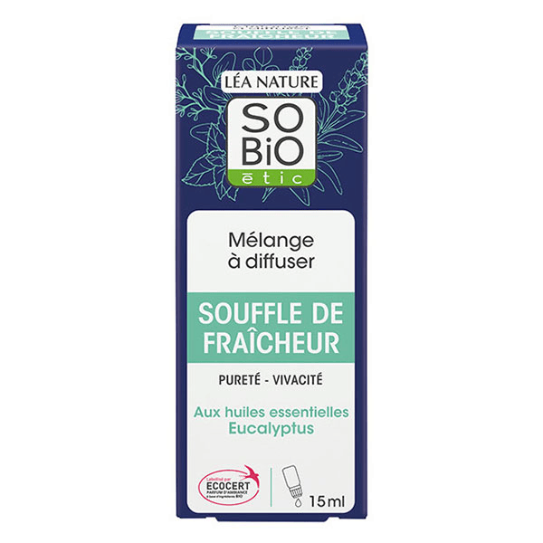 Léa Nature So Bio Etic, Mélange à diffuser Souffle de fraicheur 15ml