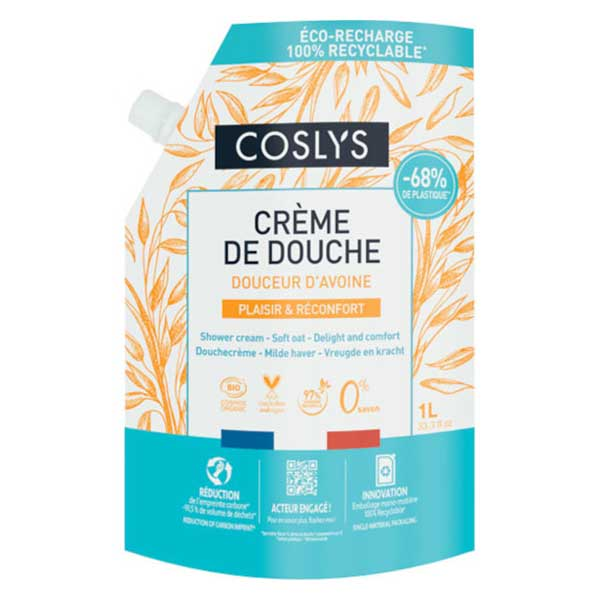 Crème de Douche Douceur d'Avoine Bio Doypack 1L