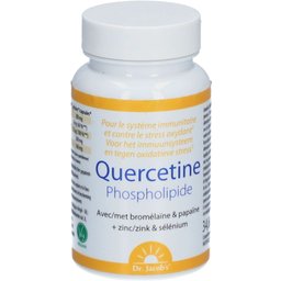 Quercétine-phospholipide avec papaïne bromélaïne zinc et sélénium