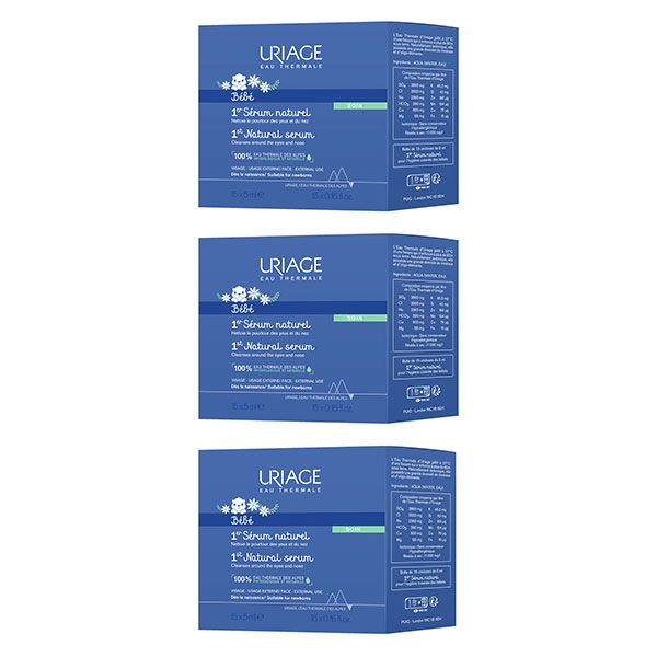 Bébé 1er Sérum Naturel Lot de 3 x 15 unidoses