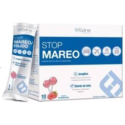 Piruletas Stop Náuseas Frambuesa 10uds