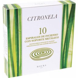 Citronella Spiral Anti Mosquitoes Incense 10 unités