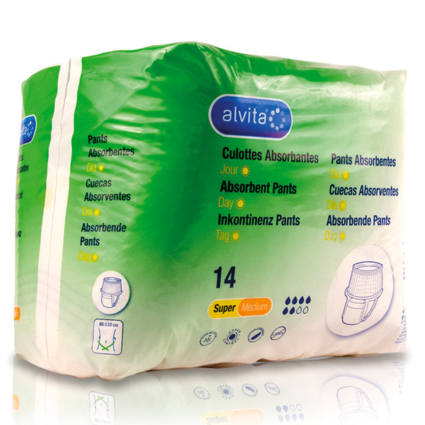 Culottes Absorbantes Super Medium 14 unités