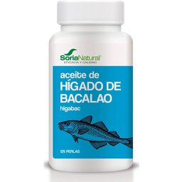 Higabac Aceite De Higado De Higado De Bacalao 125 Perlas