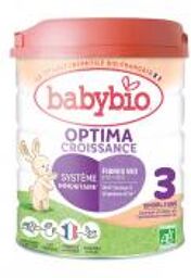 Optima Croissance 3 de 10 Mois à 3 Ans Bio 800 g - Boîte 800 g