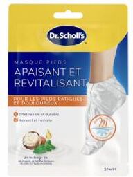 Masque Pieds Apaisant et Revitalisant 1 Unité - Doypack 1 paire de chaussettes masque