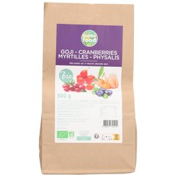 Suprafood Goji - Cranberries - Myrtilles - Physalis
